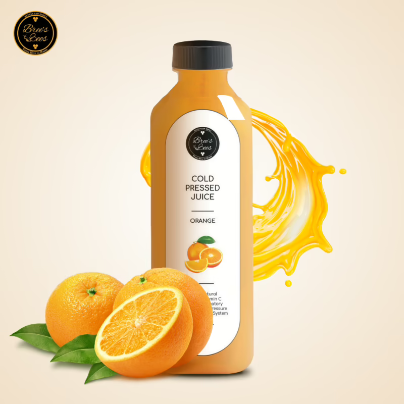Cold Pressed Orange Juice 1Litre